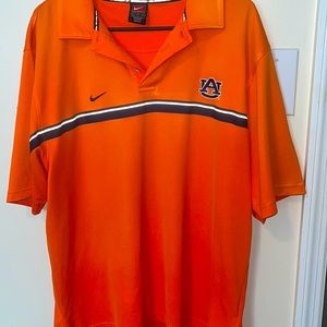 Auburn dry fit Nike polo